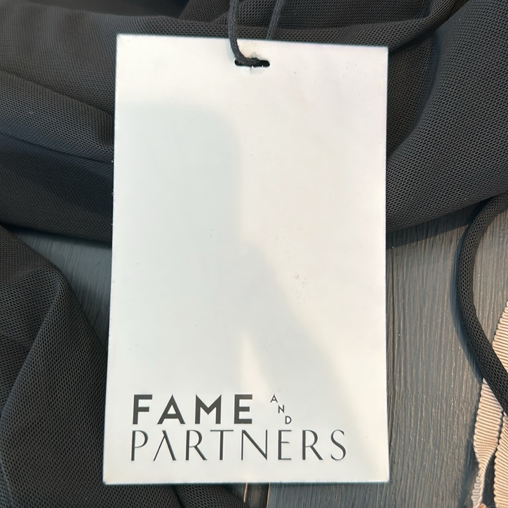 FAME and PARTNERS Tiered Floor-Length Gown - Picture 10 of 15